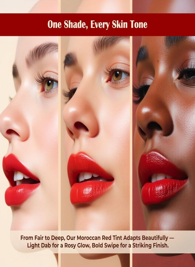 Argaviva Aker Fassi Tinted Lip Stain and Cheek Tint with Argan Oil – Lightweight Lipstain for Natural Glow, Moisturizing Color, Long-Lasting Lip Tint Stain, and Plant-Based Beauty - Image 2